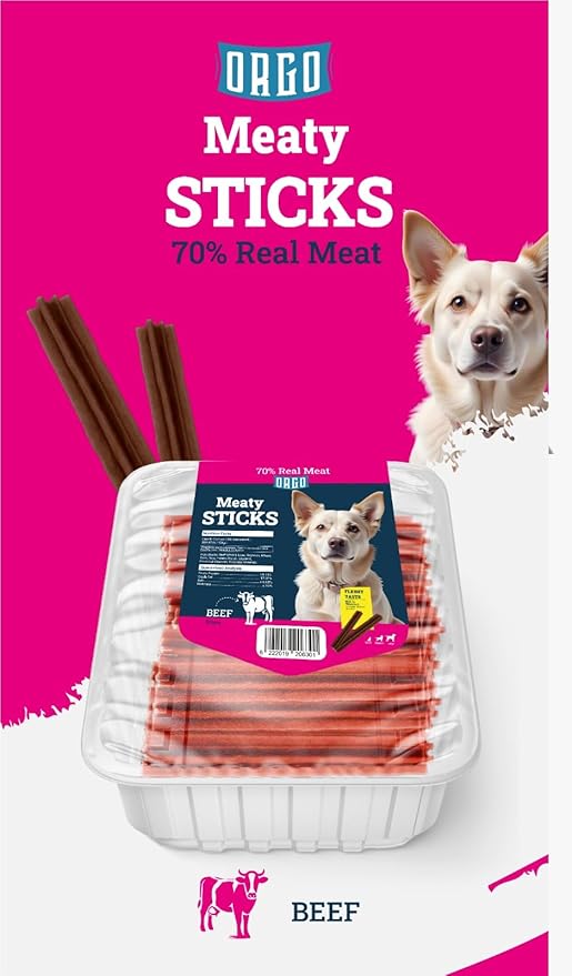 ORGO Meaty Sticks – Beef Flavor
