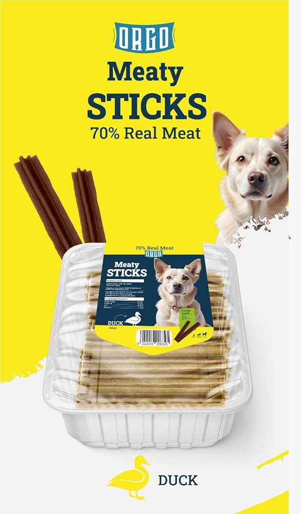 ORGO Meaty Sticks – Duck  Flavor