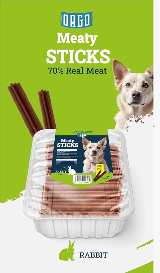 ORGO Meaty Sticks – Rabbit  Flavor