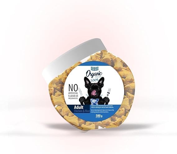 ORGO Organic Treats for Adult Dogs – Chicken & Rice