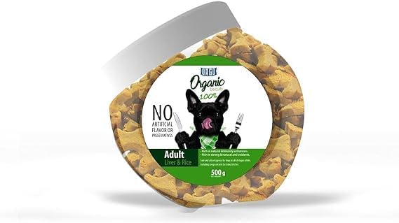 ORGO Organic Treats for Adult Dogs – Liver & Rice