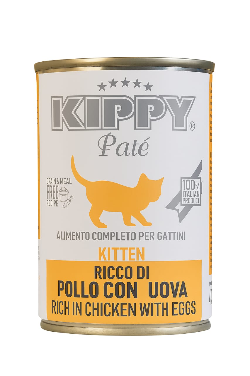 KIPPY Pate CHICKEN With EGGS for Kitten Cats 400gm