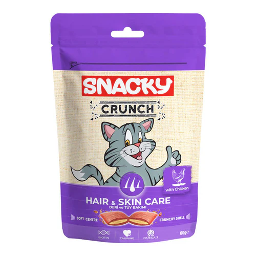 Snacky Crunch Hair & Skin Care – With Chicken