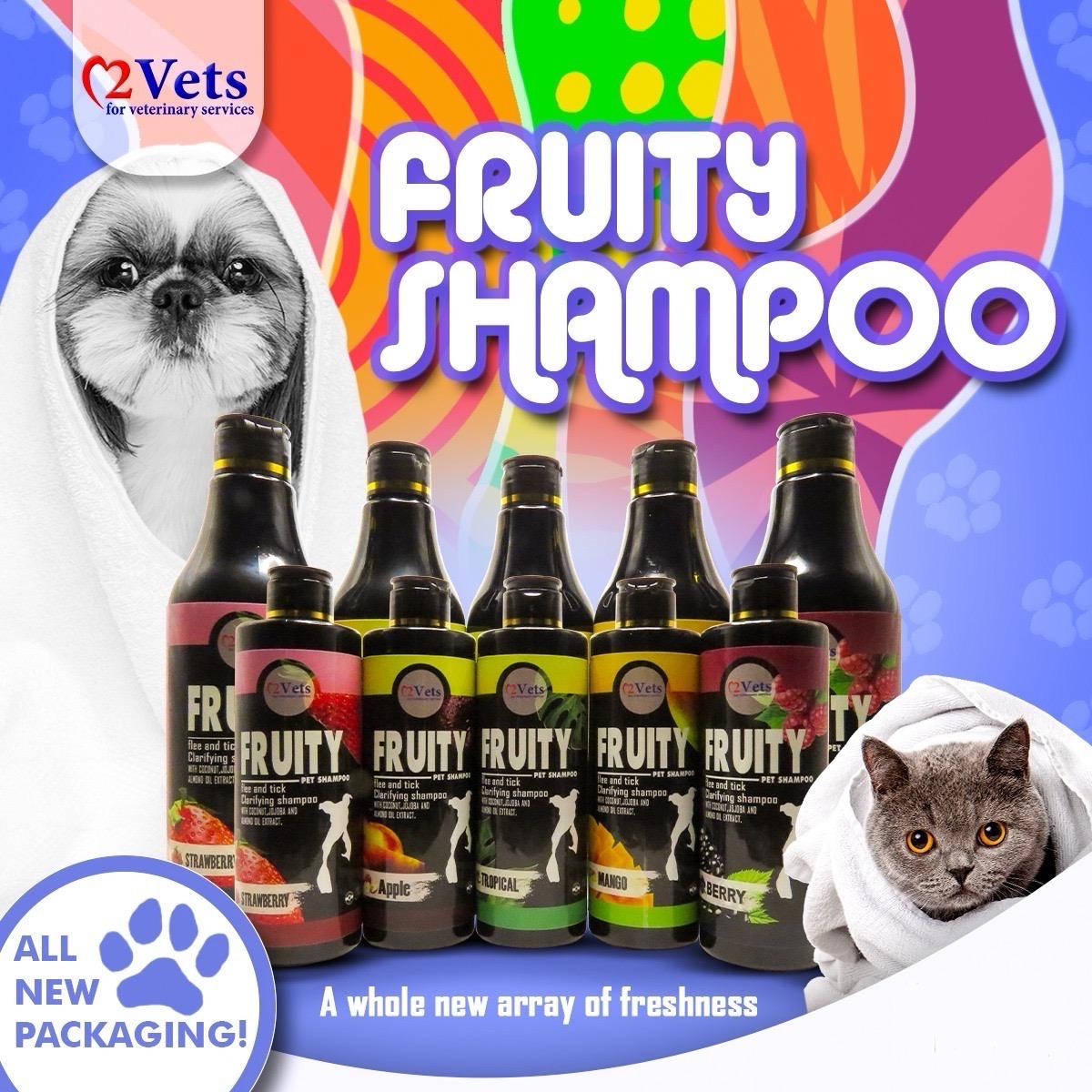2vets Fruity Antiallergic shampoo 300ml