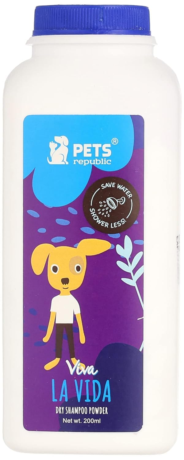 pets republic dry shampoo powder 200gm