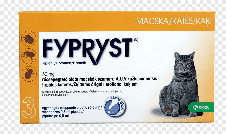 Fypryst 50 mg Spot-On Solution for Cats | Effective Flea & Tick Protection