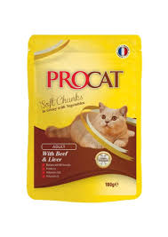 Procat With Beef & Liver In Gravy 100 Gm