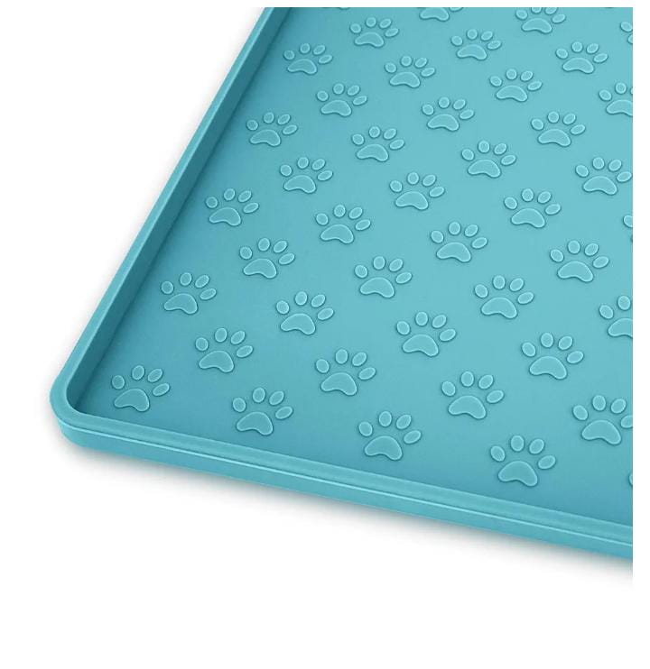 Rectangular Food Bowl Mat for Dogs & Cats