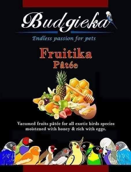 Budgieka Patee Fruitika 500 gm