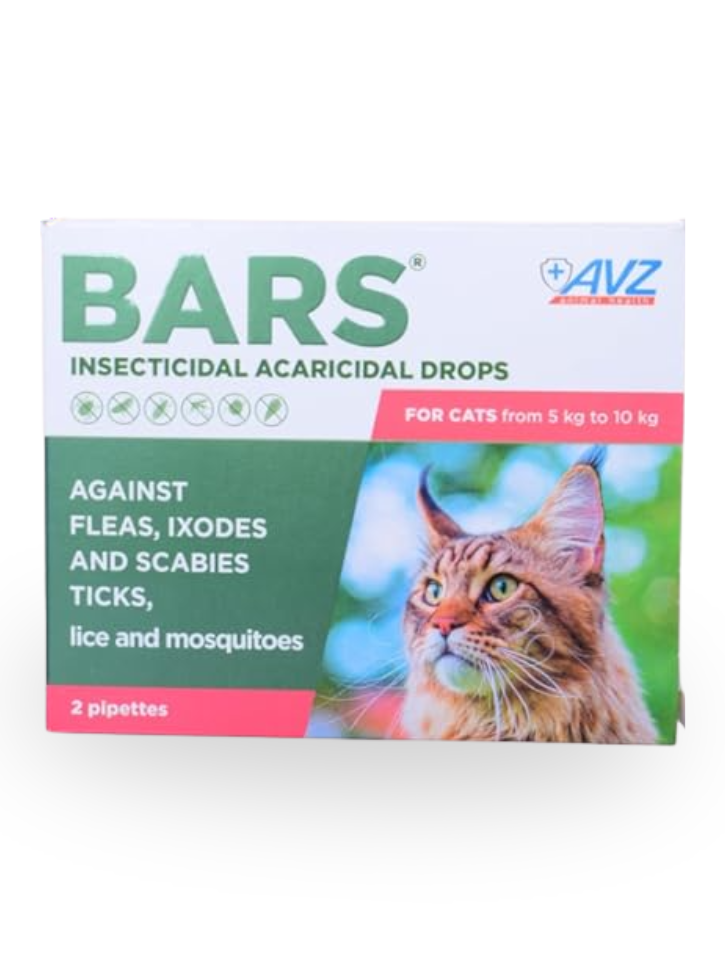 Bars Spot-On for Cats