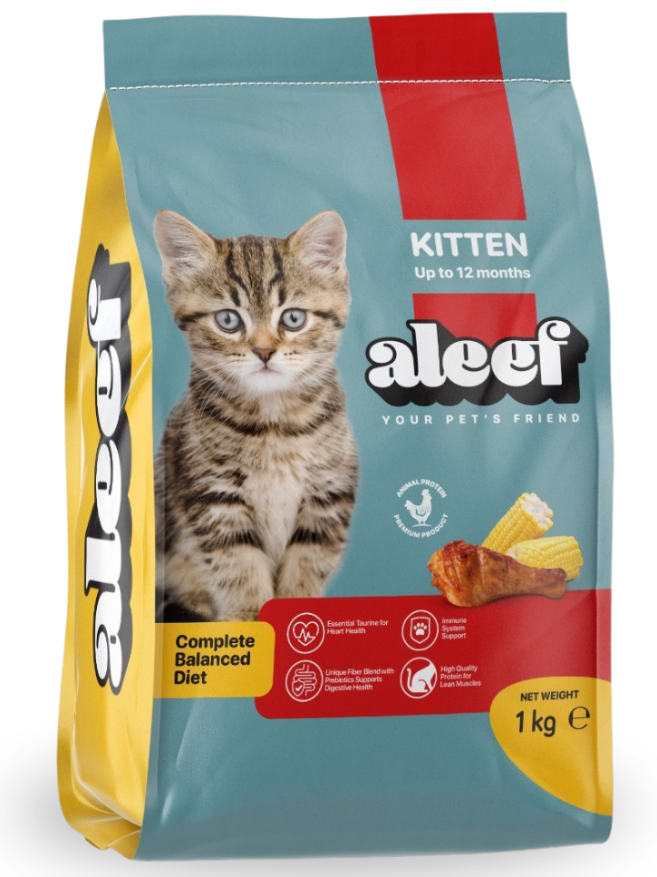 Aleef Dry Food for Kittens 1kg