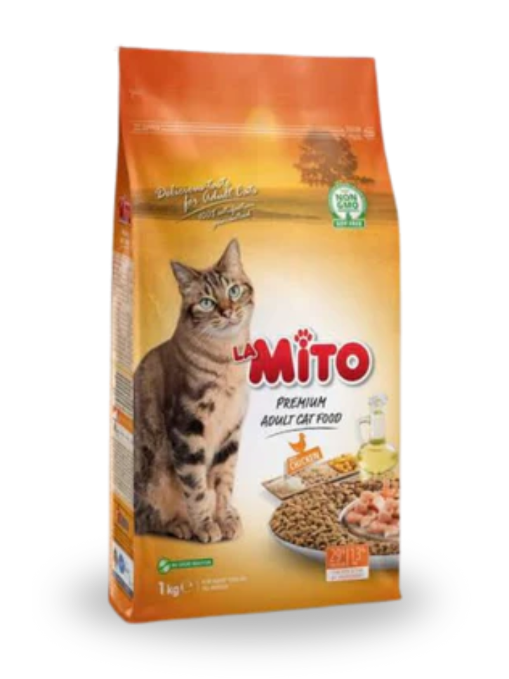 Mito Cat Dry Food with Chicken - 1KG