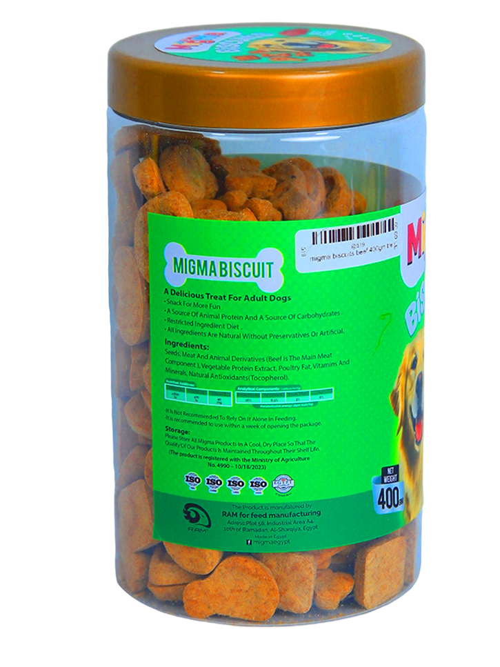 Migma Biscuits Beef Flavor 400 gm