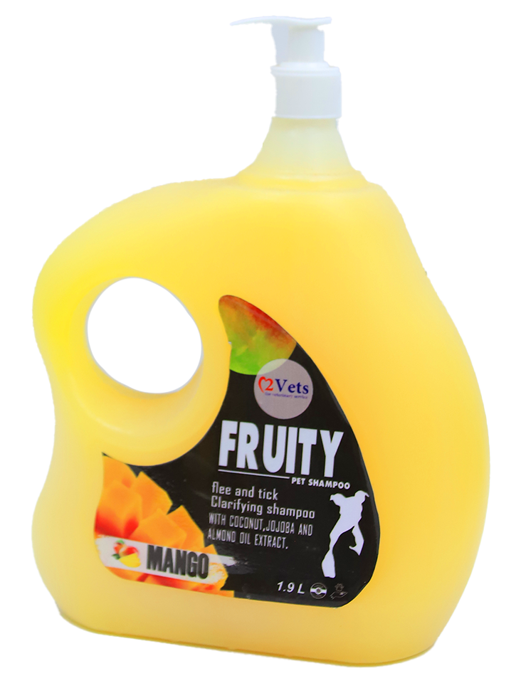 2vets fruity shampoo 2l