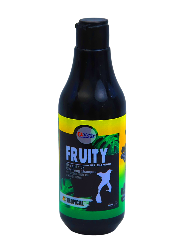 2vets shampoo fruity 500ml