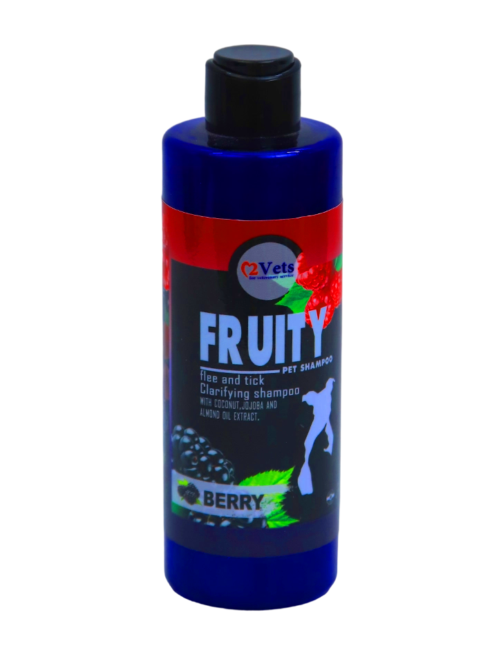 2vets shampoo fruity 250ml