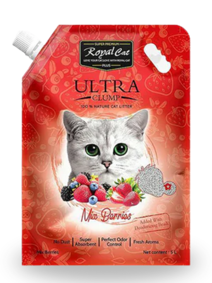 Royal Cat Plus Ultra Clumping Cat litter 5 Litre
