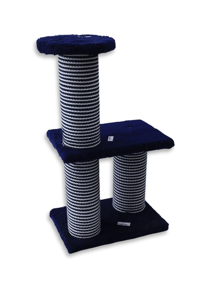 Three-level cat scratch board  015