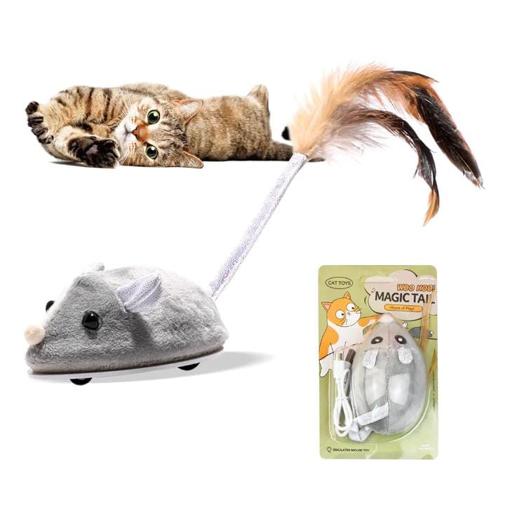 Mouse Cat Toy With USB