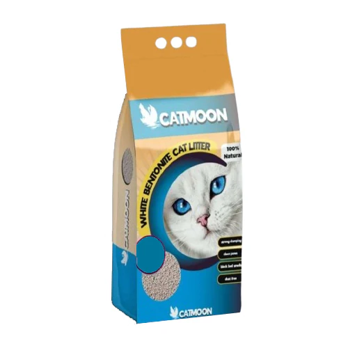 Catmoon White Bentonite Clumping Cat Litter (5l)