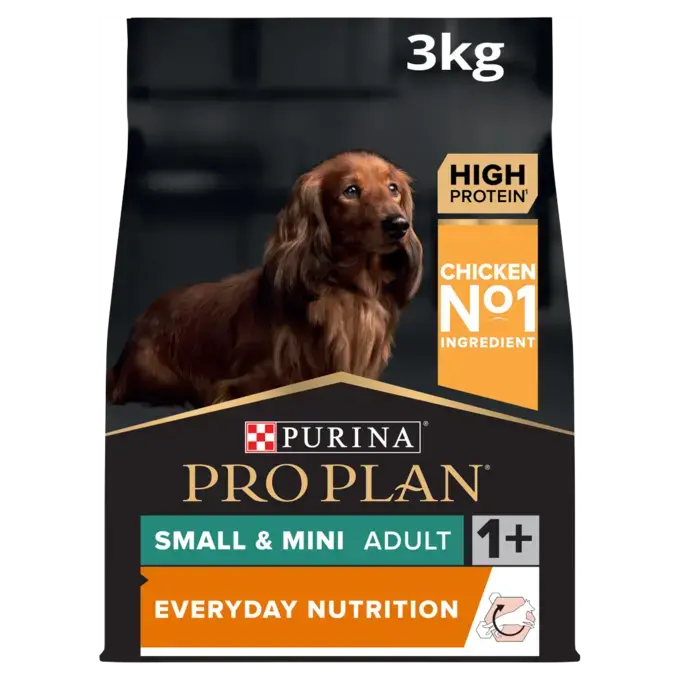 Purina Pro Plan Dry Food with Chicken for Mini Breed Adult Dogs 3 kg
