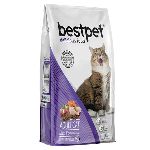 bestpet Cat Dry Food Mix 1kg