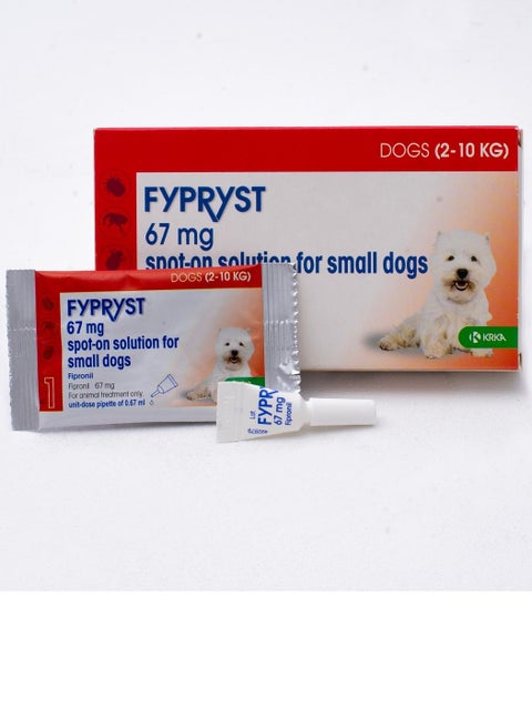 Fypryst Spot-On for Small Dogs (2–10 kg) | Flea & Tick Protection