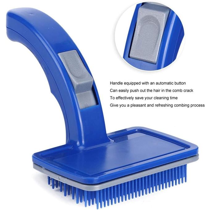 Self cleaning brush