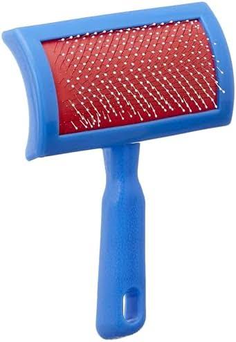 Plastic Brush with Metal Teeth for Pets