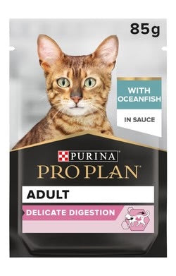 PURINA Pro Plan Delicate Nutri Savour™ with Ocean Fish in Gravy – 85g