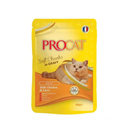 Procat With Chicken & Liver In Gravy 100 Gm